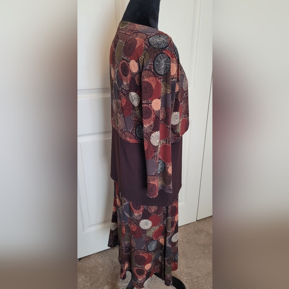 Elementz Multicolor Patterned Two-Piece Outfit Fa… - image 7